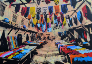 Emiliano-Stella-Filati-100x70cm-mista-su-tela-2025-streetart-pop-art-