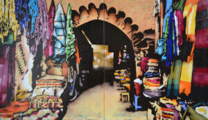Emiliano-Stella-Souk-90x160cm-acrilico-su-tela-2025-streetart-pop-art-