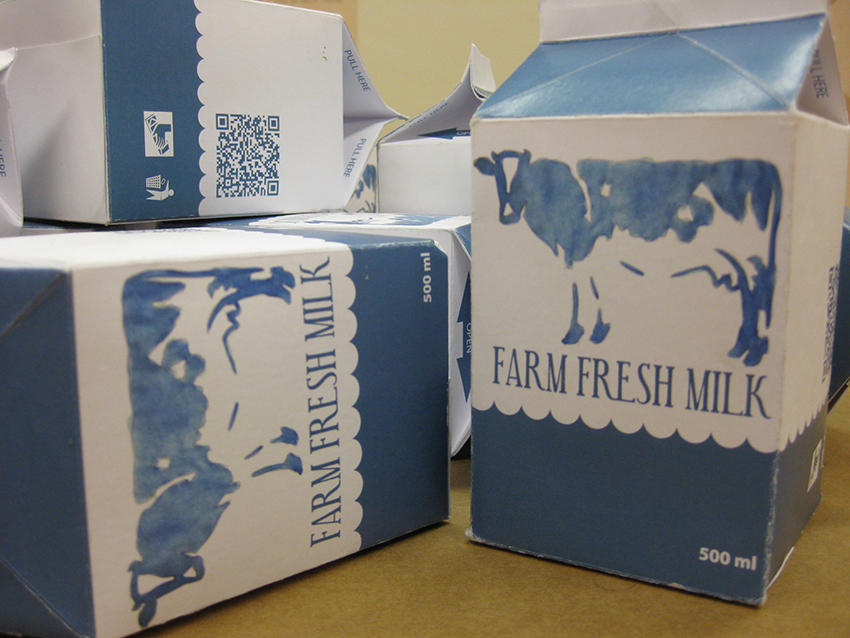 milk box - particolare
