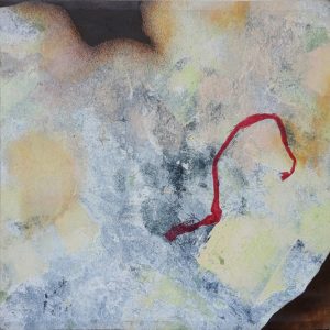 emiliano-stella-microsfera-pe-<5µm-tecnica-mista-su-tessuto-incollata-su-legno-40x40cm-2020